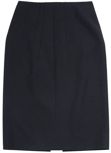 N21, Pencil cut skirt with front slit Nero, Donna, Taglia: S