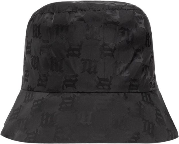 Misbhv, Bucket hat with monogram Nero, unisex, Taglia: S