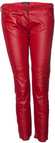 Isabel Marant Pre-owned, leather stretch pants Rosso, Donna, Taglia: M