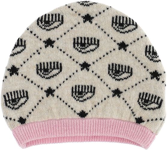 Chiara Ferragni Collection, Cappellino per neonati Beige, Donna, Taglia: Taglia unica