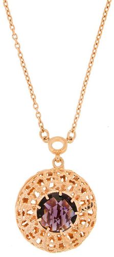 Collana con Pendente Fibi da Donna in Bronzo con Cristallo - CL48R