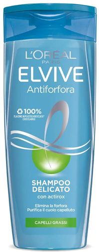 L'Oreal Elvive Antiforfora Shampoo 400 ml Capelli Grassi
