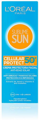 L'Oreal Sublime Sun Facial Cellular Protect Crema Protezione Solare Viso SPF50 75 ml