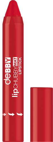 lipCHUBBY MAT LIPSTICK- 12 colori - 03 strong red