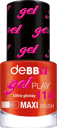 smalto gelPLAY - disponibile in 32 colori - 114 metal red