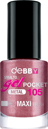 smalto gelPOCKET - disponibile in 28 colori - 105 muave metal