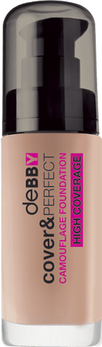 cover&amp;PERFECT CAMOUFLAGE FOUNDATION - Disponibile in 7 colori - 02 ivory