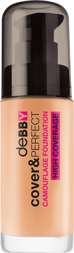 cover&amp;PERFECT CAMOUFLAGE FOUNDATION - Disponibile in 7 colori - 03 natural