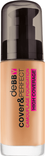 cover&amp;PERFECT CAMOUFLAGE FOUNDATION - Disponibile in 7 colori - 04 honey