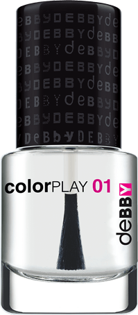 colorPLAY smalto - disponibile in 12 colori - 01 trasparent