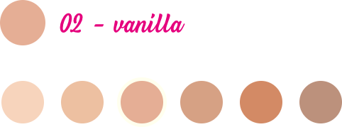 all dayPERFECT MAT MOUSSE FOUNDATION - Disponibile in 6 colori - 02 vanilla