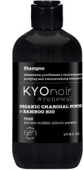 Kyonoir #renewal Organic Charcoal Powder & Bamboo Bio - Shampoo - 250 ml