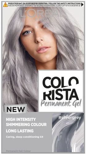 L'Oreal New Colorista Permanent Gel #SilverGrey