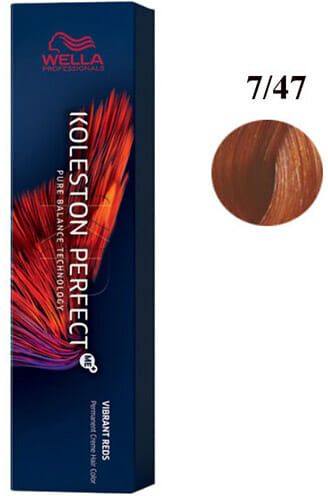 Wella Koleston Perfect - 7/47 Biondo Medio Rame Sabbia