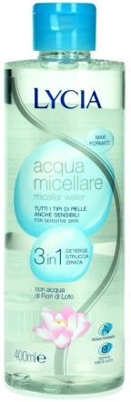 Lycia Acqua Micellare 3 in 1 Maxi Formato - 400 ml