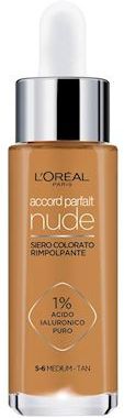 L'Oreal Fondotinta Accord Parfait Nude - In 5 Colorazioni - Medium Tan