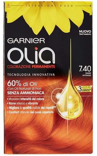 Olia Midnight Colorazione Permanente - 7.40 Rame Intenso