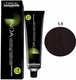 L'Oreal Inoa Tintura - 5.8 Castano Chiaro Marrone