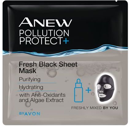 Avon Maschera in foglio Anew Pollution Protect+ Fresh