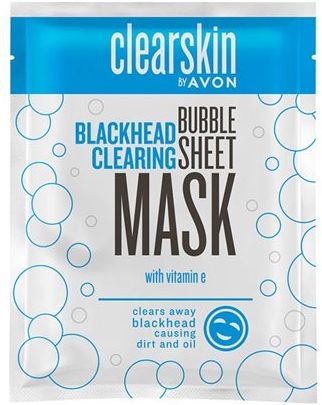 Avon Maschera effervescente in foglio Blackhead Clearing Clearskin