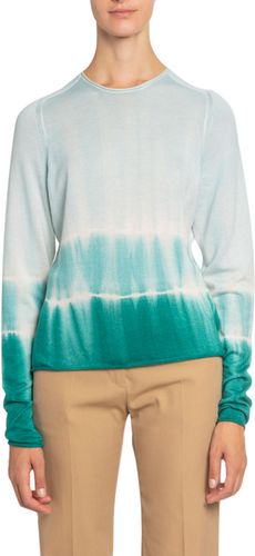 Ombre Tie-Dye Long-Sleeve Sweater