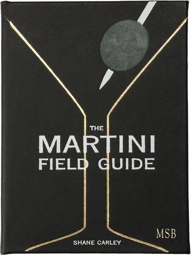 Martini Field Guide" Book, Personalized"