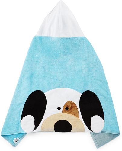 Peek-A-Boo Hooded Towel, Blue