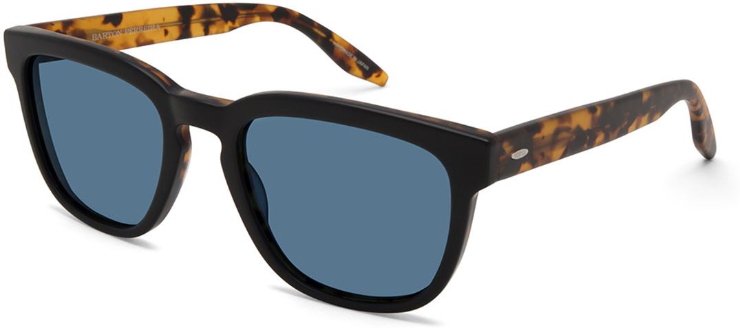 Coltrane Square Acetate Sunglasses, Black/Tortoiseshell