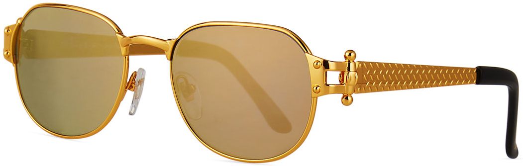 1999 Masterpiece Gold-Plated Sunglasses