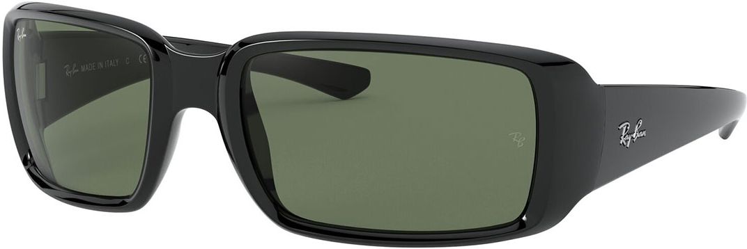 Rectangle Wraparound Nylon Sunglasses