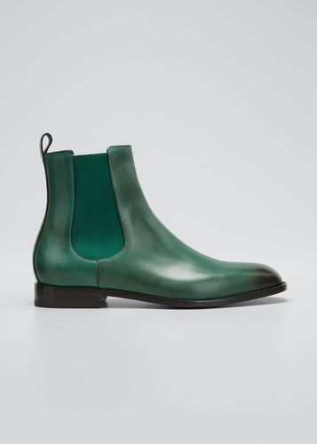 Delsa Smooth Leather Chelsea Boots