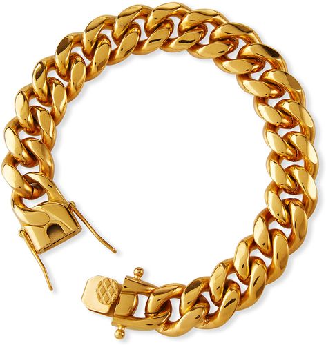 Ruth Curb Chain Bracelet, 12mm