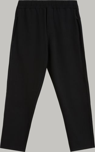 pantaloni in modal elasticizzato con coulisse