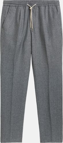 pantaloni in flanella washable regular fit