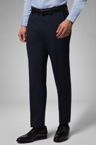 pantalone in lana stretch lavabile regular