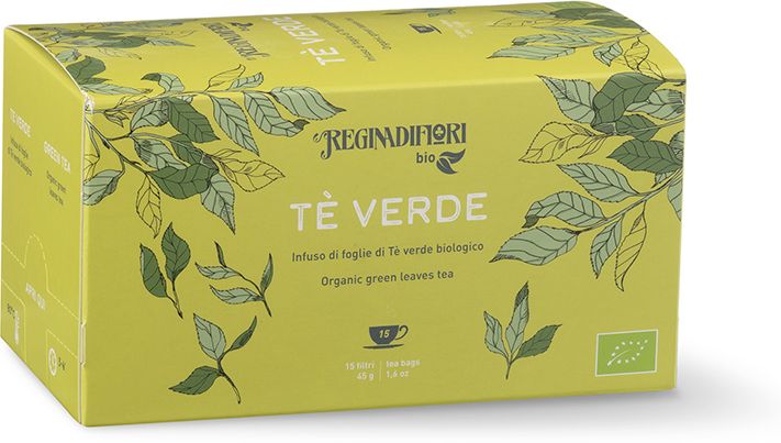 REGINAdiFIORI - Infuso di Tè Verde Bio
