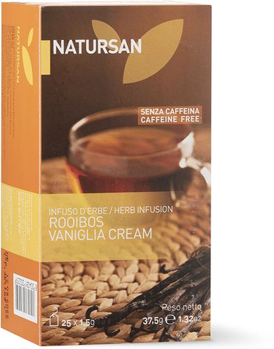 NATURSAN - Infuso d'erbe Rooibos Vaniglia Cream