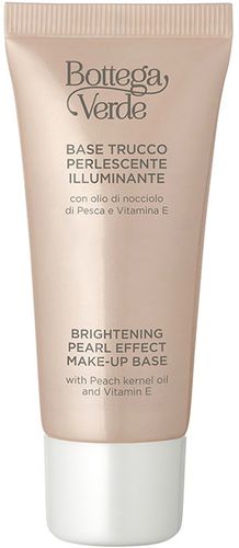 Base trucco perlescente illuminante con olio di nocciolo di Pesca e Vitamina E