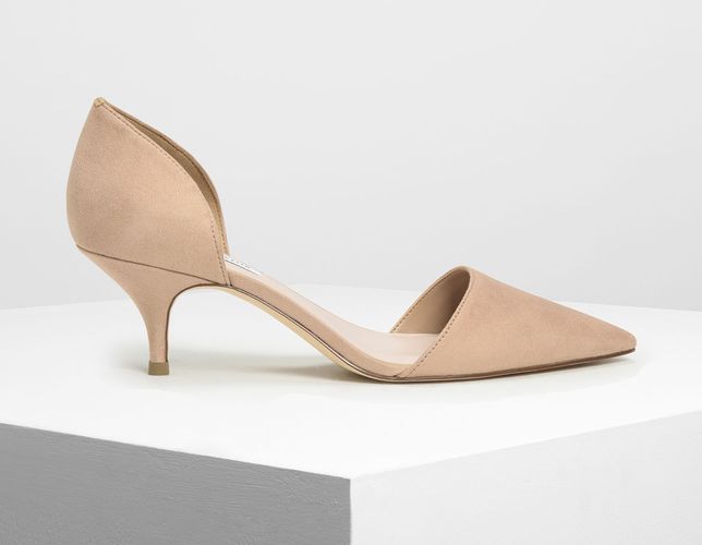 D'Orsay Kitten Heel Pumps