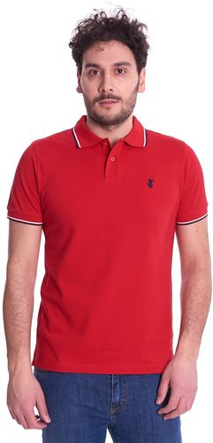 POLO SAVE THE DUCK SLIM FIT CON LOGO RICAMATO