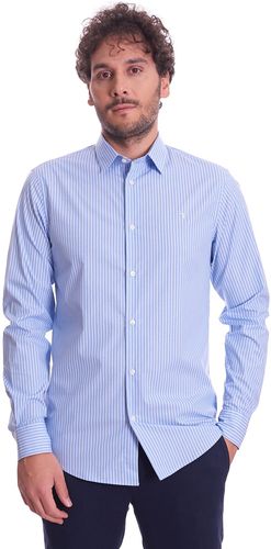 CAMICIA TRUSSARDI RIGATA REGULAR FIT