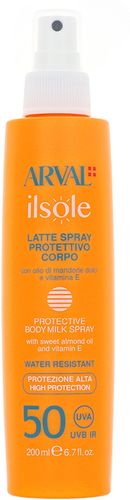 Latte Spray Protettivo Corpo Spf50 200 ml Arval