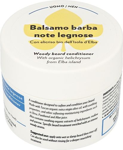 Balsamo Barba Note Legnose 100 gr Biofficina Toscana