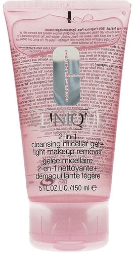 2-In-1 Cleansing Micellar Gel+Light Make Up Remover 150 ml Clinique