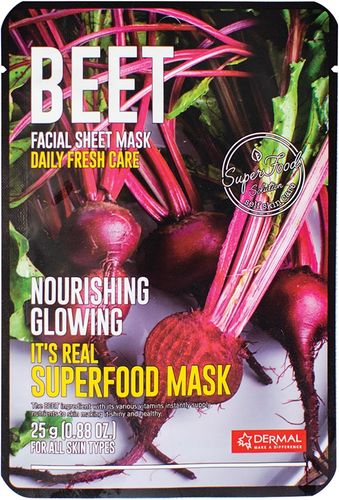 It's Real Superfood Mask BEET Maschera alla Barbabietola 1 pz DERMAL