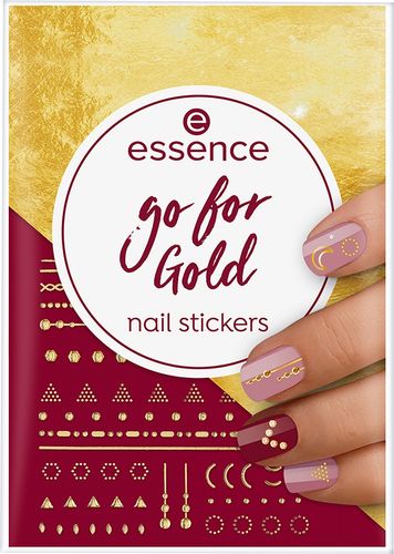 Go For Gold Nail Stickers Adesivi per Unghie ESSENCE