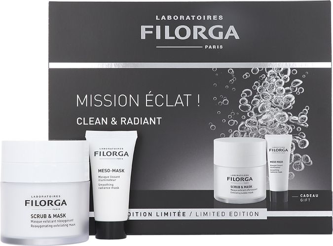 Mission Éclat! Clean & Radiant Maschere Viso Set Filorga