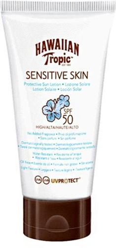 Sensitive Skin Protective Sun Lotion SPF50 90 ml HAWAIIAN TROPIC