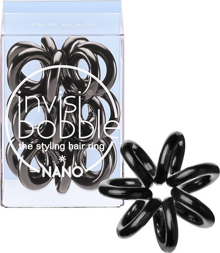 Nano True Black Elastico 3 pz Invisibobble Donna