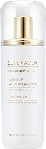 Super Aqua Cell Renew Snail Essential Moisturizer Bava Lumaca Missha